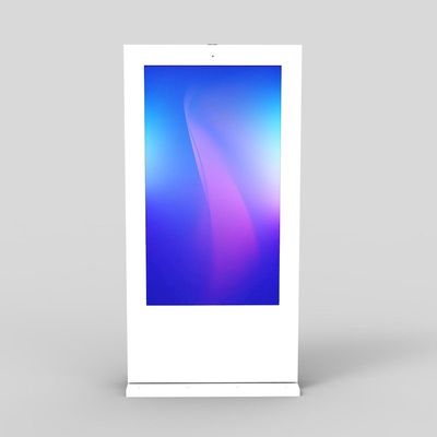 Piso que coloca prenda impermeable IP55 IP65 IP66 de la señalización de Digitaces del quiosco de la publicidad del LCD/del LED