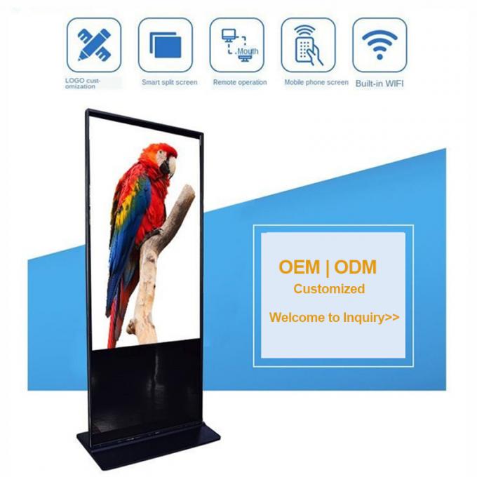 señalización digital de la ventana