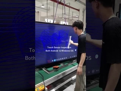 OS elegante 11,0 de Android de la pantalla tácticl LCD del tablero del IR 13MP Camera For Conference